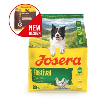 Poškozená Josera  3kg  A/S Adult Festival dog
