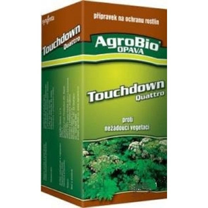 Touchdown Quatro-250ml, likvidace plevele