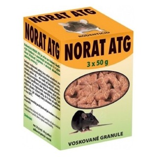 Norat ATG 150g voskované gran.na hlodavce