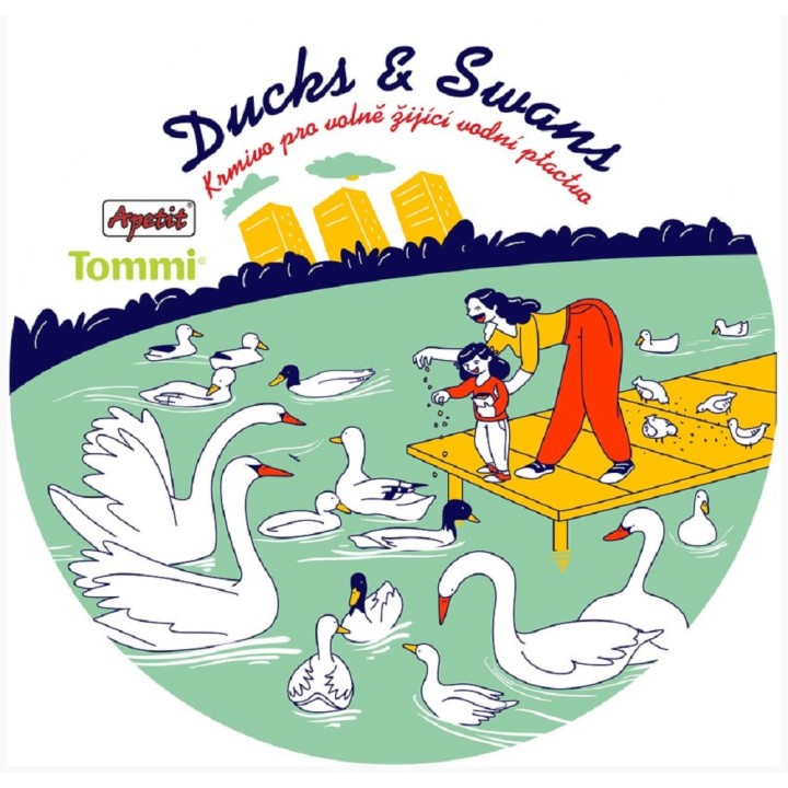 Apetit  Ducks & Swans pro volně žijící vodní ptactvo 110g