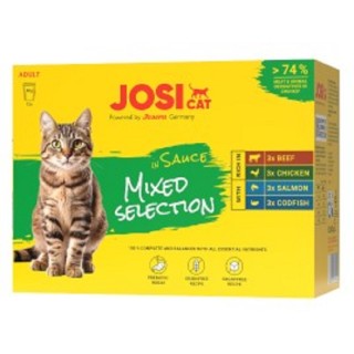 Poškozená Josicat kapsička 12x85g Multipack Sauce Mixed
