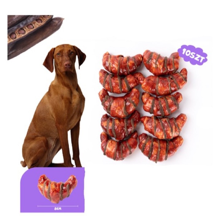 Croissant collagen - rabbit & carob  8cm