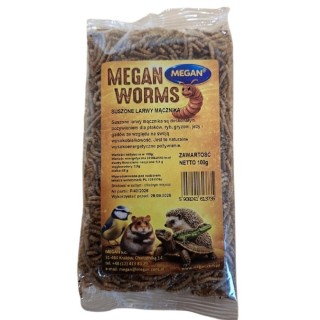 Megan Sušené larvy moučného červa 100g